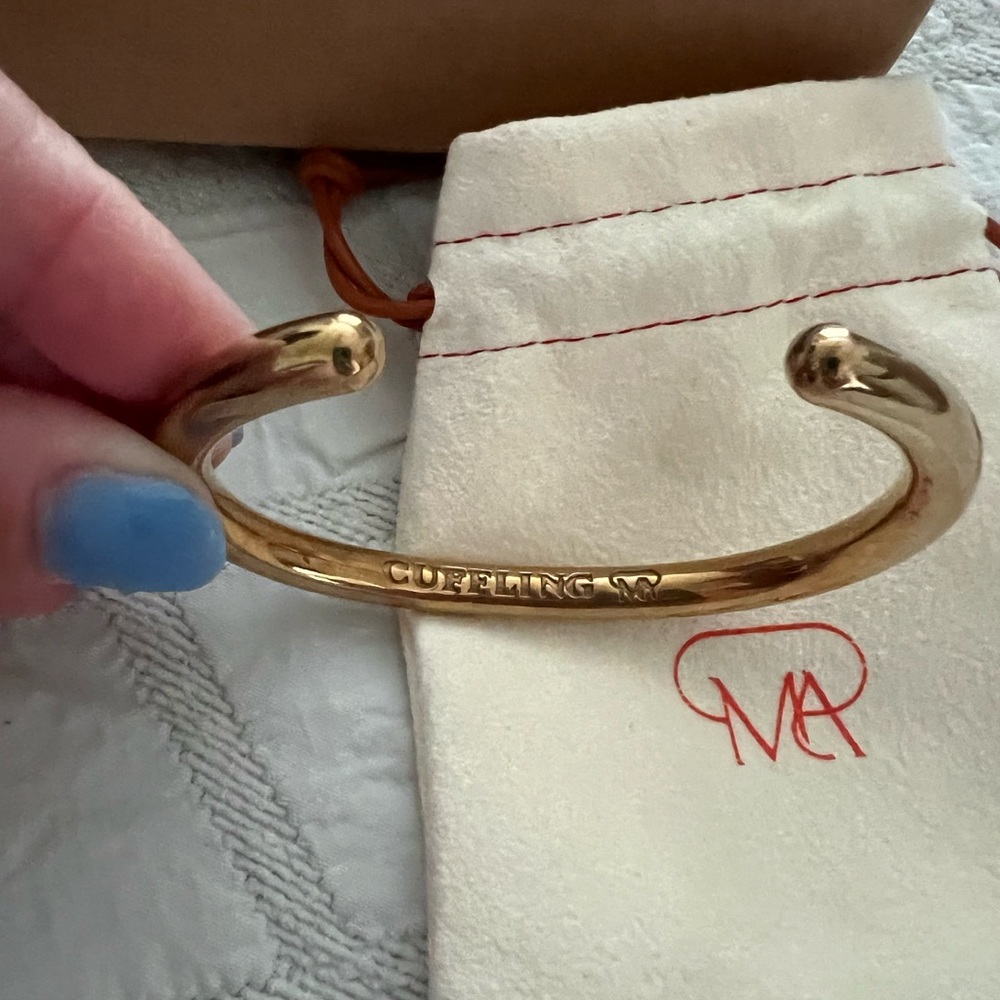 New! Marla Aaron Brass cuff